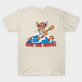 Kayaking kangaroo T-Shirt